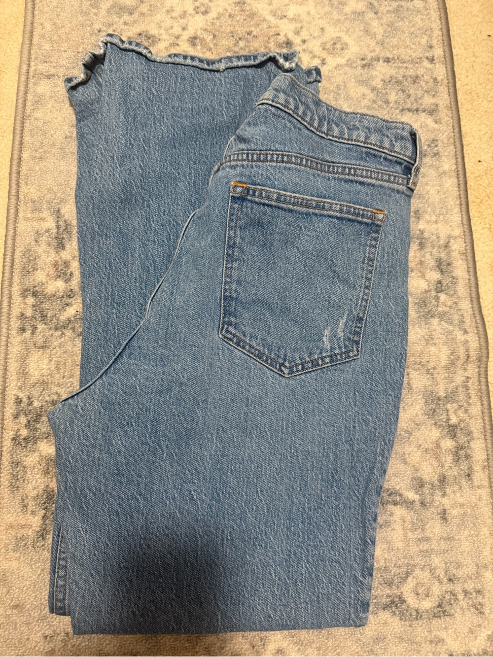 Abercrombie & Fitch Light Blue Flare Jeans